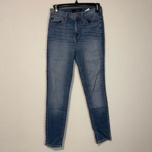 KanCan High Rise Skinny Stretch Cropped Jeans Size 26